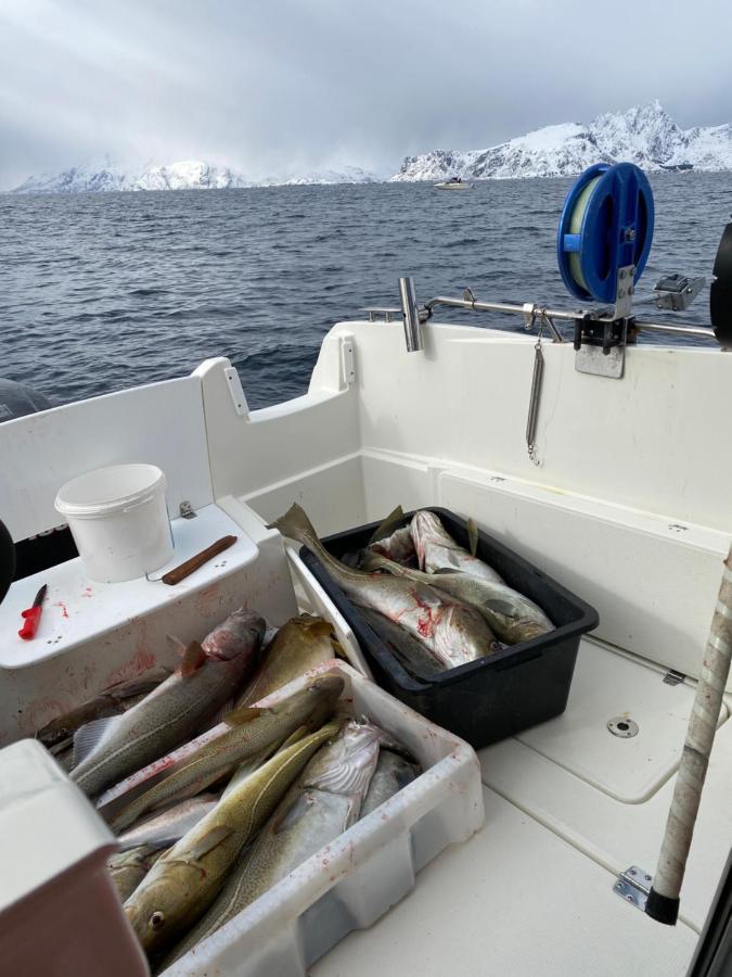 Rorbu I Lofoten Leknes Bagian luar foto